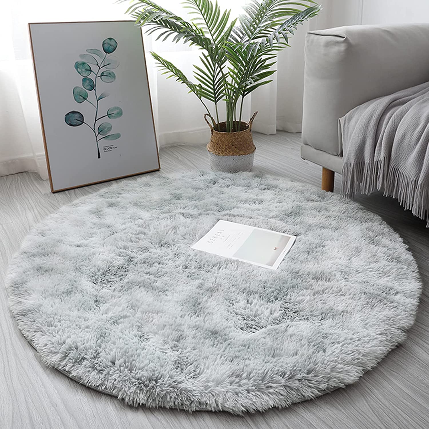 Bubble Kiss Thick Round Rug Carpets